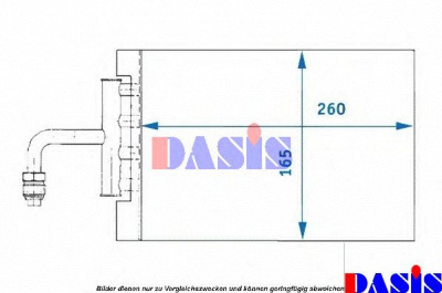 AKS DASIS 820209n -  Испаритель, кондиционер